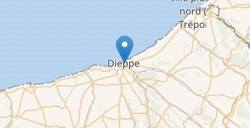 Kaart Dieppe