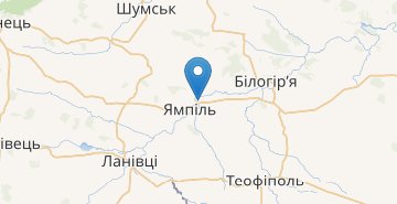 地图 Yampil (Khmelnitska obl.)