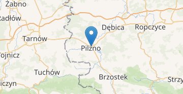 地図 Pilzno