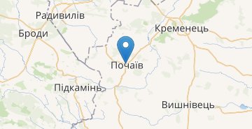 Kaart Pochaiv