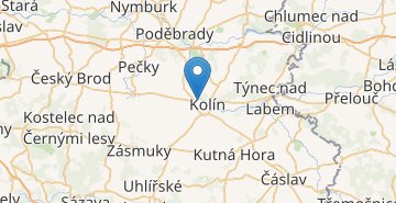地図 Kolin