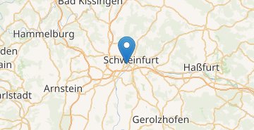 Kaart Schweinfurt