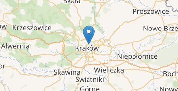 Kaart Krakow