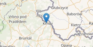 Mapa Krnov