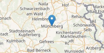 Zemljevid Münchberg