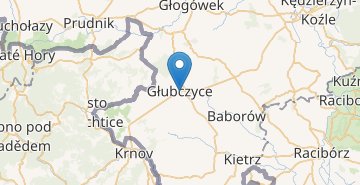 Kaart Glubczyce