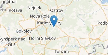 Zemljevid Karlovy Vary Airport