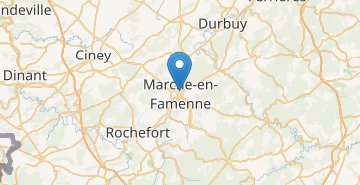 Kaart Marche-En-Famenne