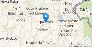Χάρτης Jaroměř