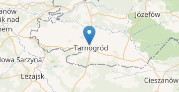 地图 Tarnogród