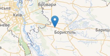 Kaart Hora (Boryspil)