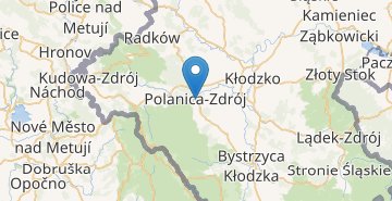 Kaart Polanica-Zdroj