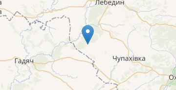 地図 Moskovskiy Bobryk