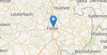 Kaart Fulda