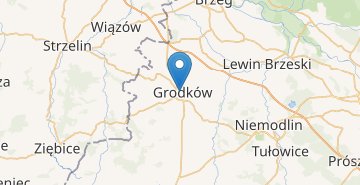 Kaart Grodkow