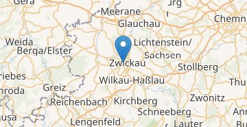 Térkép Zwickau