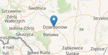 Mapa Dzierzoniow