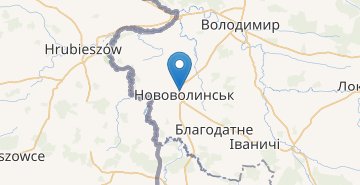 Kaart Novovolynsk