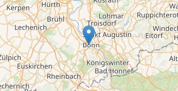 Zemljevid Bonn
