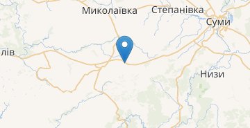 Χάρτης Holubivka (Sumska obl.)