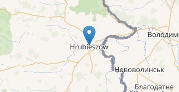 Kaart Hrubieszów