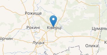 地図 Kivertsi
