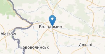 지도 Volodymyr-Volynskyi