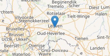 Mapa Leuven