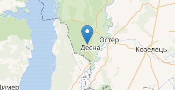 Kaart Desna (Chernigivska obl.)