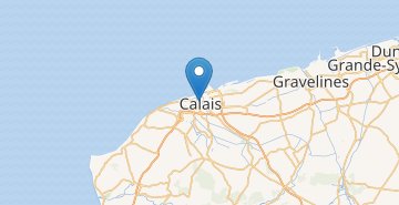 Mappa Calais