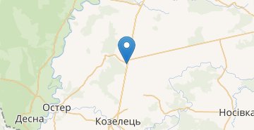 地图 Kipti (Chernihivska obl.)