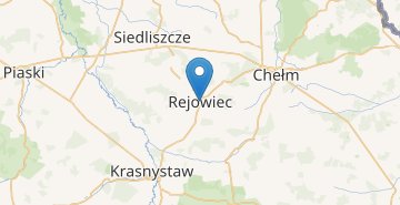 Χάρτης Rejowiec
