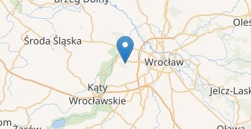 Kaart Wroclaw Airport