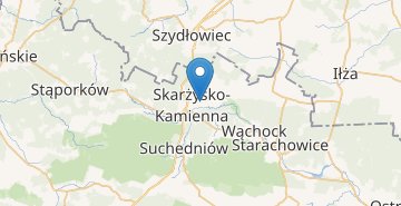 Kaart Skarzysko-Kamienna