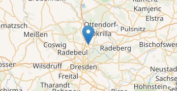 Kaart Dresden airport