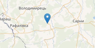 Карта Antonivka (Rivnenska Obl.)
