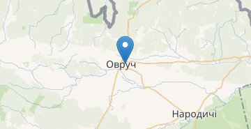Térkép Ovruch