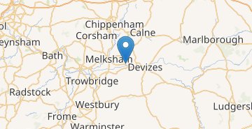 Mapa Melksham