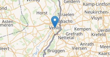 Zemljevid Venlo