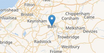 地図 Bath