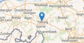 Zemljevid Tilburg