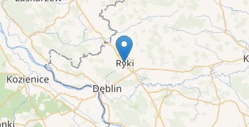Mapa Ryki