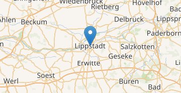 地図 Lippstadt