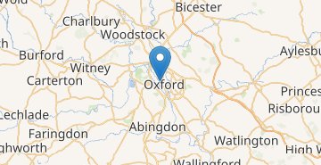 Мапа Оксфорд