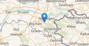 地图 Nijmegen