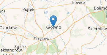 რუკა Glowno