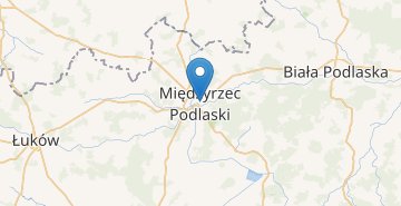Kartta Miedzyrzec Podlaski