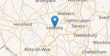 Karte Ledbury