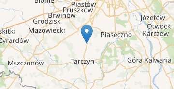 Zemljevid Mrokow (piaseczyński,mazowieckie)
