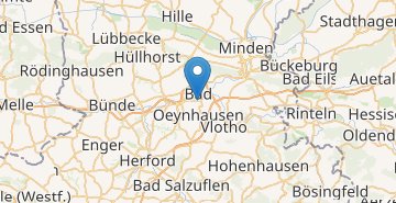 Zemljevid Bad Oeynhausen